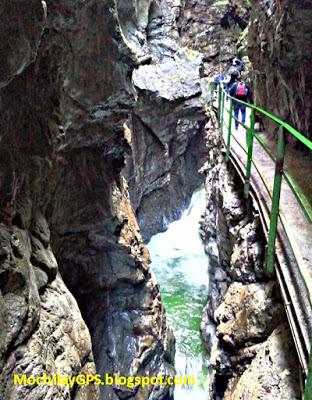 El desfiladero del Breitach (Breitachklamm) Alemania