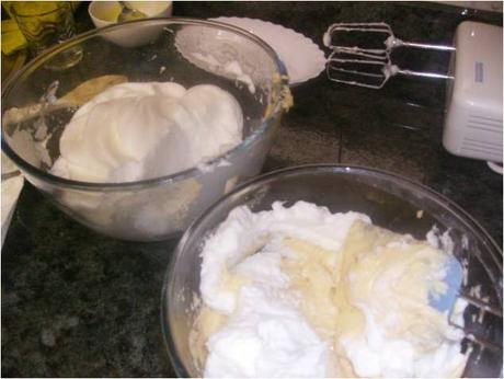 Bizcochos  con merengue