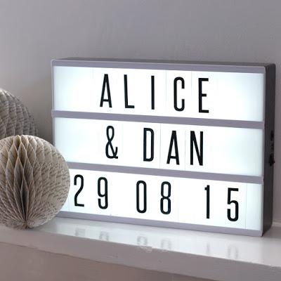 Pon una caja de luz en tu boda Pon una caja de luz en tu boda