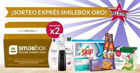 SORTEO DE 5 SMILEBOX ORO ALL STAR -  #SmileBoxAllStar