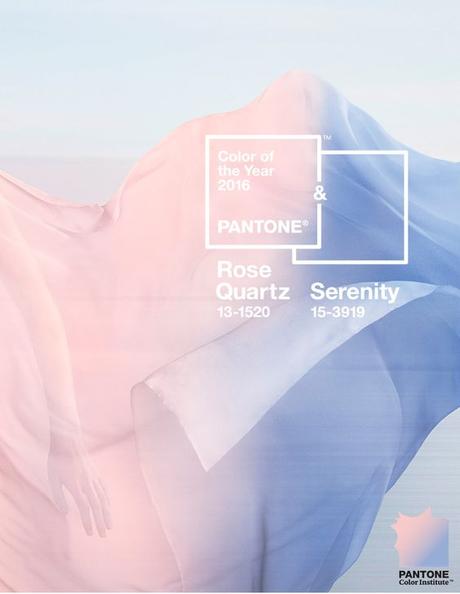 Rose Quartz y Serenity: Pantone viste de colores pastel el 2016