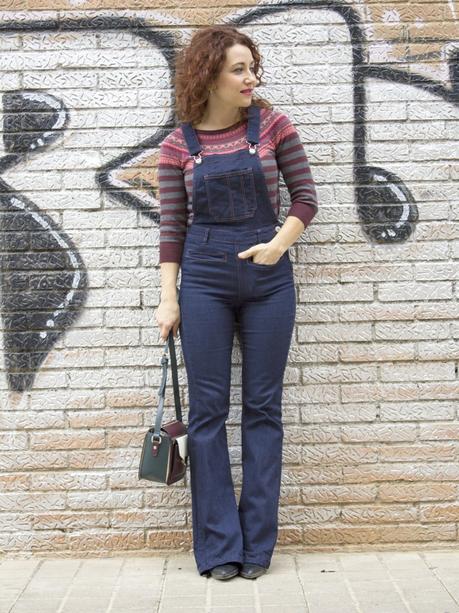 Día Urbano y peto Vaquero Acampanado -Urban Day and Denim Dungaree