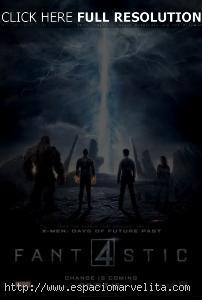 Cuatro Fantásticos nominada a 5 premios Razzie Póster de Cuatro Fantásticos