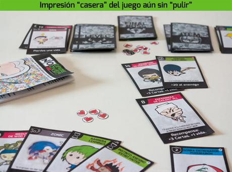 No Game Over, mezcla de cartas, rol y videojuegos! No Game Over, mezcla de cartas, rol y videojuegos!
