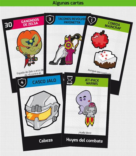 No Game Over, mezcla de cartas, rol y videojuegos! No Game Over, mezcla de cartas, rol y videojuegos!