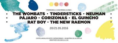 Territorios Sevilla 2016: Tindersticks, The Wombats, Neuman, The New Raemon, Corizonas, El Guincho...