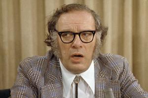 Russian-born American author Isaac Asimov is seen in 1974. (AP Photo)