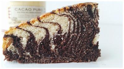 Bizcocho Cebra / Zebra Cake SIN LECHE NI MANTEQUILLA