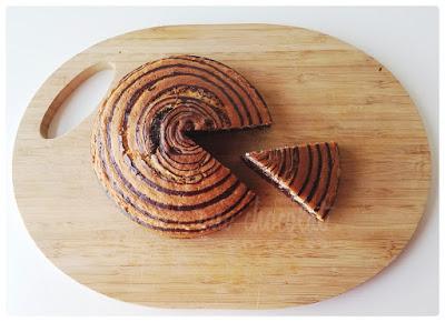 Bizcocho Cebra / Zebra Cake SIN LECHE NI MANTEQUILLA Bizcocho Cebra / Zebra Cake SIN LECHE NI MANTEQUILLA