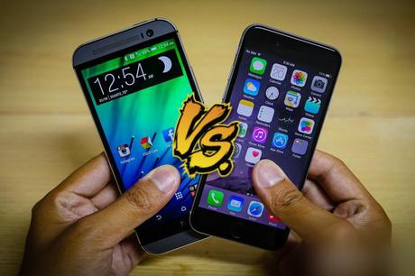 HTC One M8 vs. iPhone 6s, ¿cuál será más rápido? HTC One M8 vs. iPhone 6s, ¿cuál será más rápido?