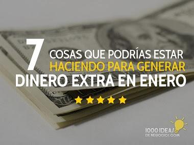 7 Cosas Para Generar Dinero Extra en Enero Generar Dinero Extra