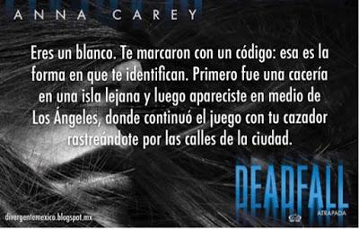 Reseña 'Deadfall: Atrapada' de Anna Carey Reseña 'Deadfall: Atrapada' de Anna Carey
