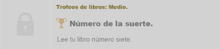 Reto 3: Trofeos de Lectura Reto 3: Trofeos de Lectura