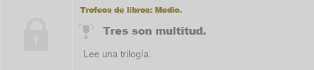 Reto 3: Trofeos de Lectura Reto 3: Trofeos de Lectura