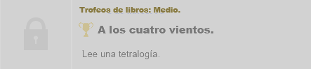 Reto 3: Trofeos de Lectura Reto 3: Trofeos de Lectura