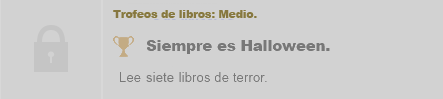 Reto 3: Trofeos de Lectura Reto 3: Trofeos de Lectura