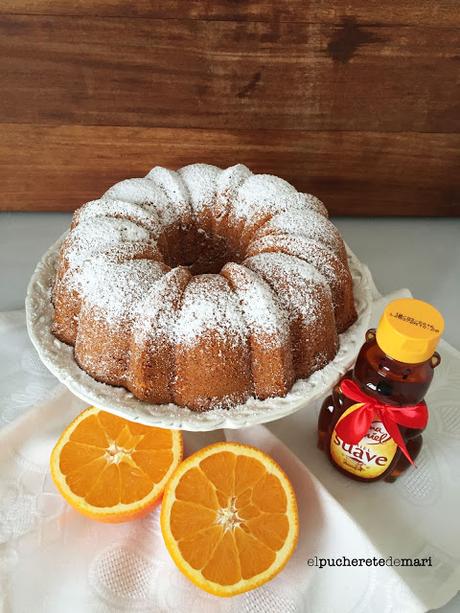 BUNDT CAKE DE MIEL Y NARANJA