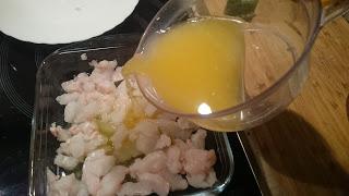 CEVICHE DE MERLUZA (Receta rápida)