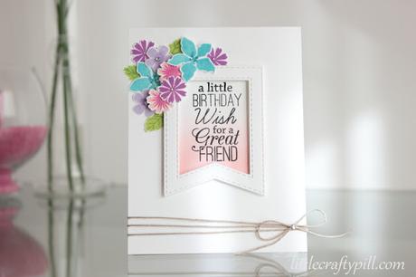 Floral Window Card