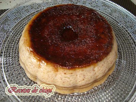 PUDIN DE POLVORONES AL MICROONDAS PUDIN DE POLVORONES AL MICROONDAS