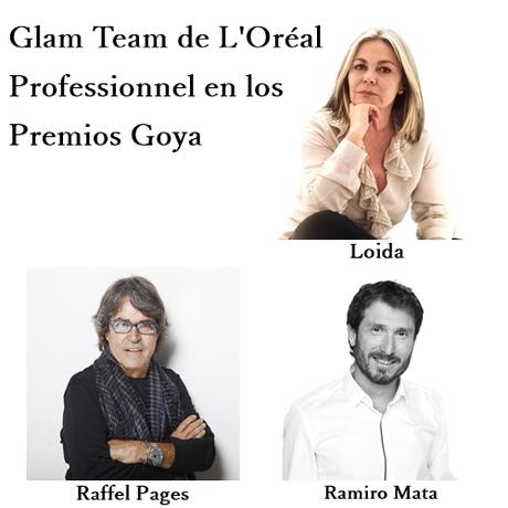L'Oréal Professionnel de Nuevo en los Premios Goya L'Oréal Professionnel de Nuevo en los Premios Goya