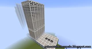 Réplica Minecraft. Rascacielos U.S. Bank de Milwaukee, Wisconsin Réplica Minecraft. Rascacielos U.S. Bank de Milwaukee, Wisconsin