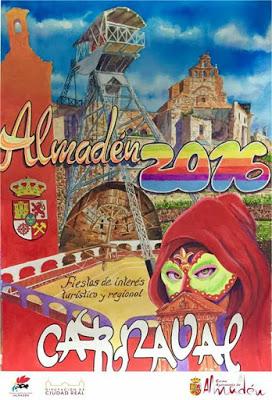 Cartel del Carnaval de Almadén 2016 Cartel del Carnaval de Almadén 2016