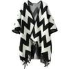 Asymmetrical top Carnaval camiseta rayas