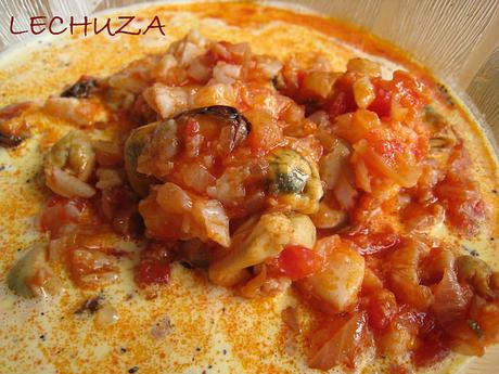QUICHE (TARTA SALADA) DE BACALAO Y MEJILLONES QUICHE DE BACALAO Y MEJILLONES (22)