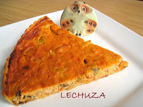 QUICHE (TARTA SALADA) DE BACALAO Y MEJILLONES QUICHE DE BACALAO Y MEJILLONES (6)