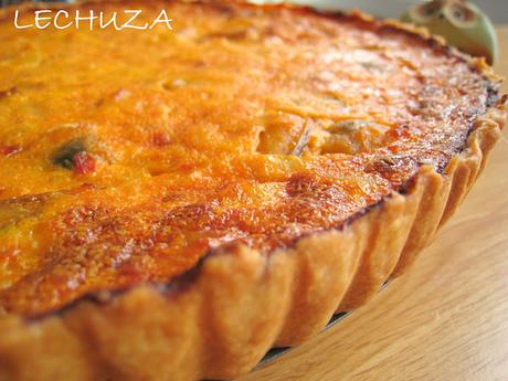 QUICHE (TARTA SALADA) DE BACALAO Y MEJILLONES QUICHE DE BACALAO Y MEJILLONES (5)