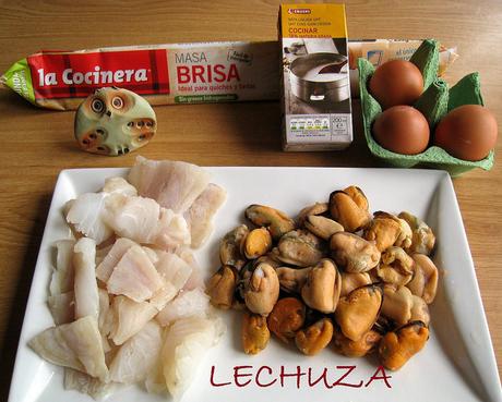 QUICHE (TARTA SALADA) DE BACALAO Y MEJILLONES QUICHE DE BACALAO Y MEJILLONES (11)