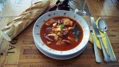 Callos con chorizo Callos con chorizo