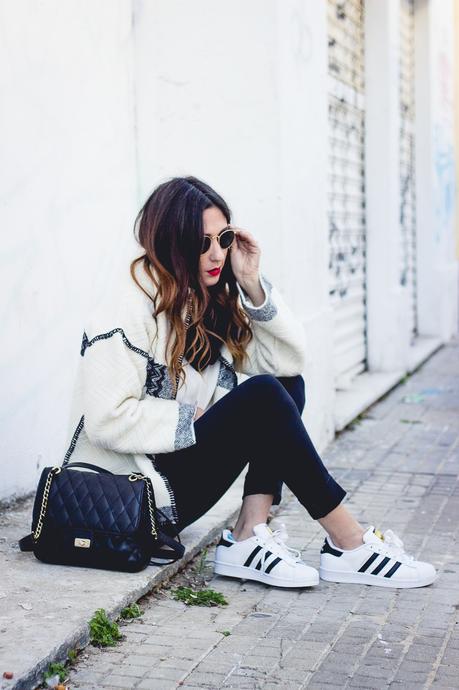 ADIDAS SUPERSTAR cardigan mango