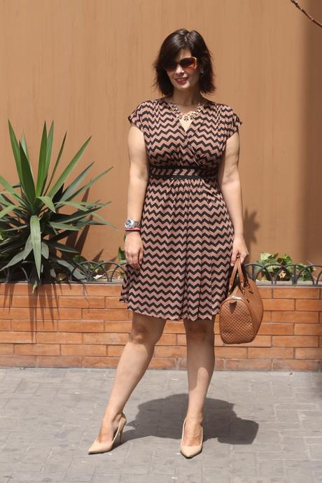 Mis Looks - El vestido Chevron Mis Looks - El vestido Chevron