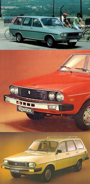 Tres rurales Renault 12