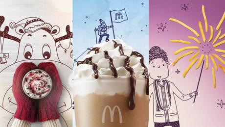 Las divertidas ilustraciones de McDonald’s en Instagram