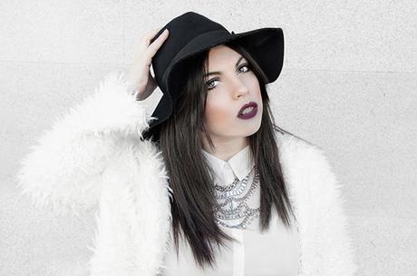 abrigo_pelo_blanco Cómo llevar un abrigo de pelo si eres bajita