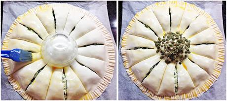 GIRASOL DE ESPINACAS Y QUESO GIRASOL DE ESPINACAS Y QUESO