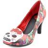 T.U.K. high heel shoes Carnaval camiseta rayas