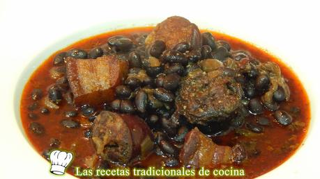 Receta de alubias negras a la Vasca