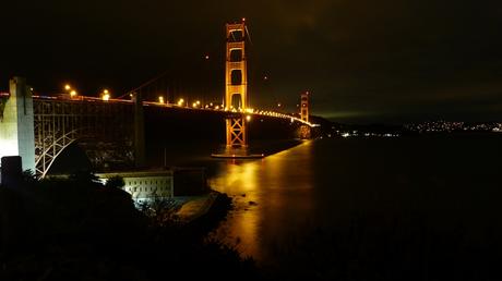 Golden Gate desde la orilla de la ciudad