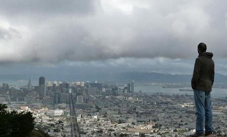 Contemplando San Francisco desde Twin Peaks