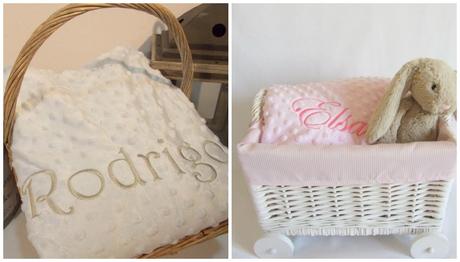 Sorteo de mantita de bebé bordada gracias a Popolet mantitas collage