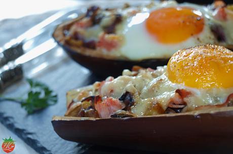 RECETA: Berenjena rellena con huevo