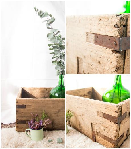Consigue espacio extra con cajas decorativas decoracion-con-cajas-vintage