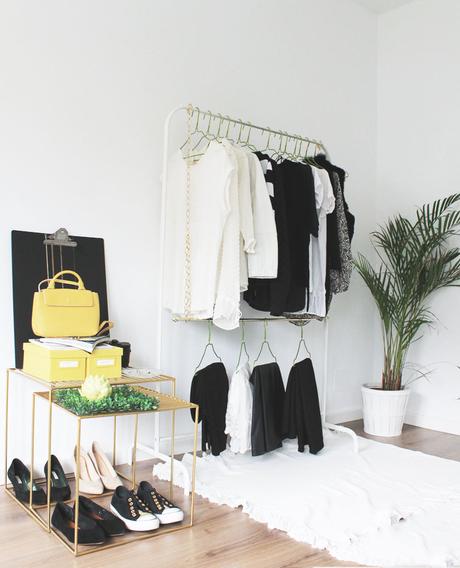 Ikea hack: doble barra de colgar Ikea hack: doble barra de colgar