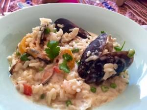 Risotto de mariscos, receta fácil Risotto de mariscos, receta fácil
