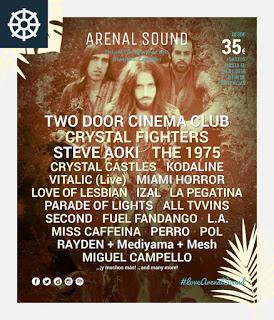 Arenal sound confirma a Crystal fighters