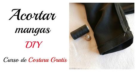 Curso de costura gratis: Cómo acortar mangas Curso de costura gratis: Cómo acortar mangas